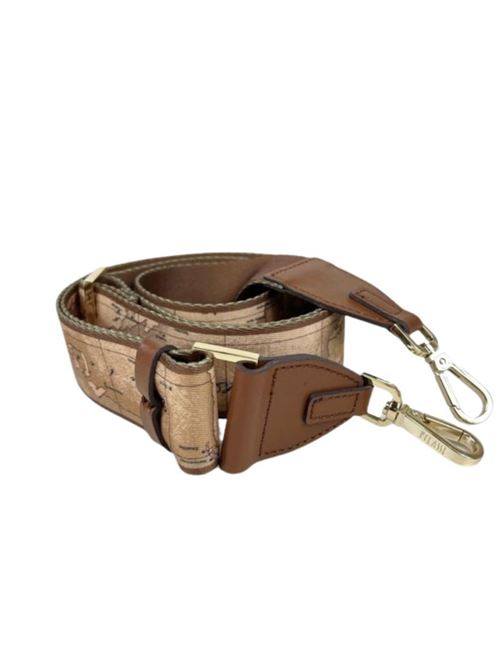 Schultergurt aus Stoff mit Lederdetails ALVIERO MARTINI | T001N044X0548